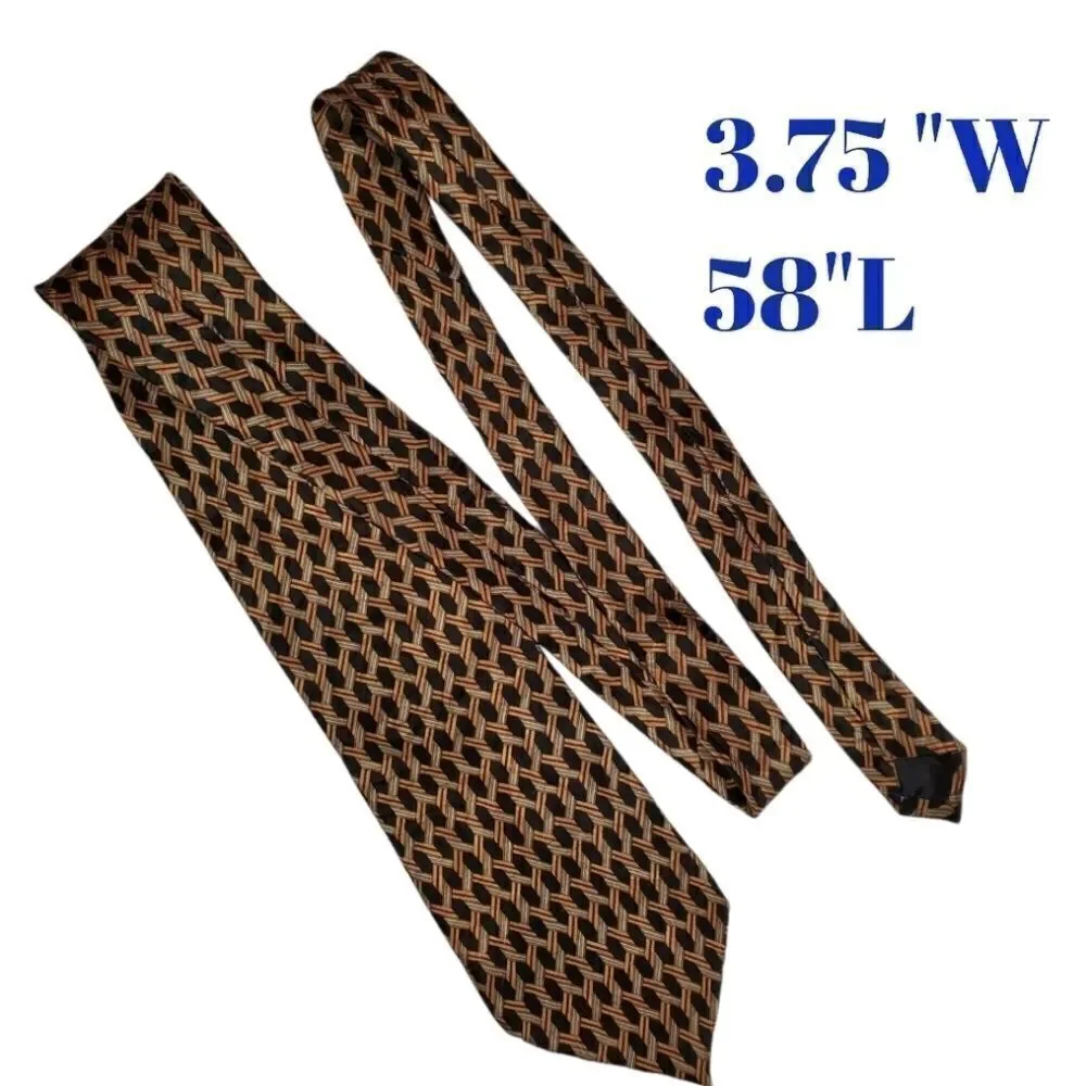 2 Addison on Madison handmade silk neck ties.
